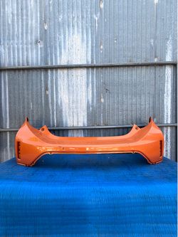 2018 2019 Toyota Prius C Rear Bumper Orange OEM (ORIGINAL)