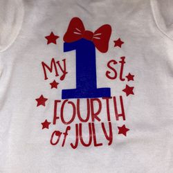 New Baby’s 1st. 4th of July (2) 0/3 months (1) 3/6 month avalable . 