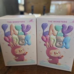 Labubu - The Monsters Lazy Yoga