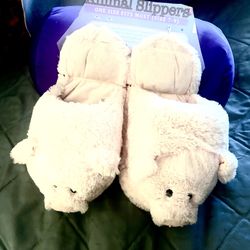 MICROWAVEABLE PIGGIE PET SLIPPERS 7-9