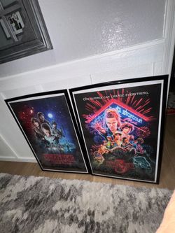 Framed Stranger Things pics