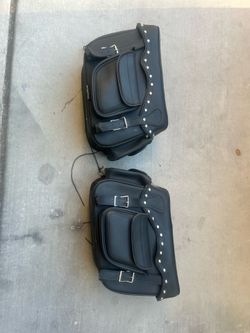 Hard shell throw over bags