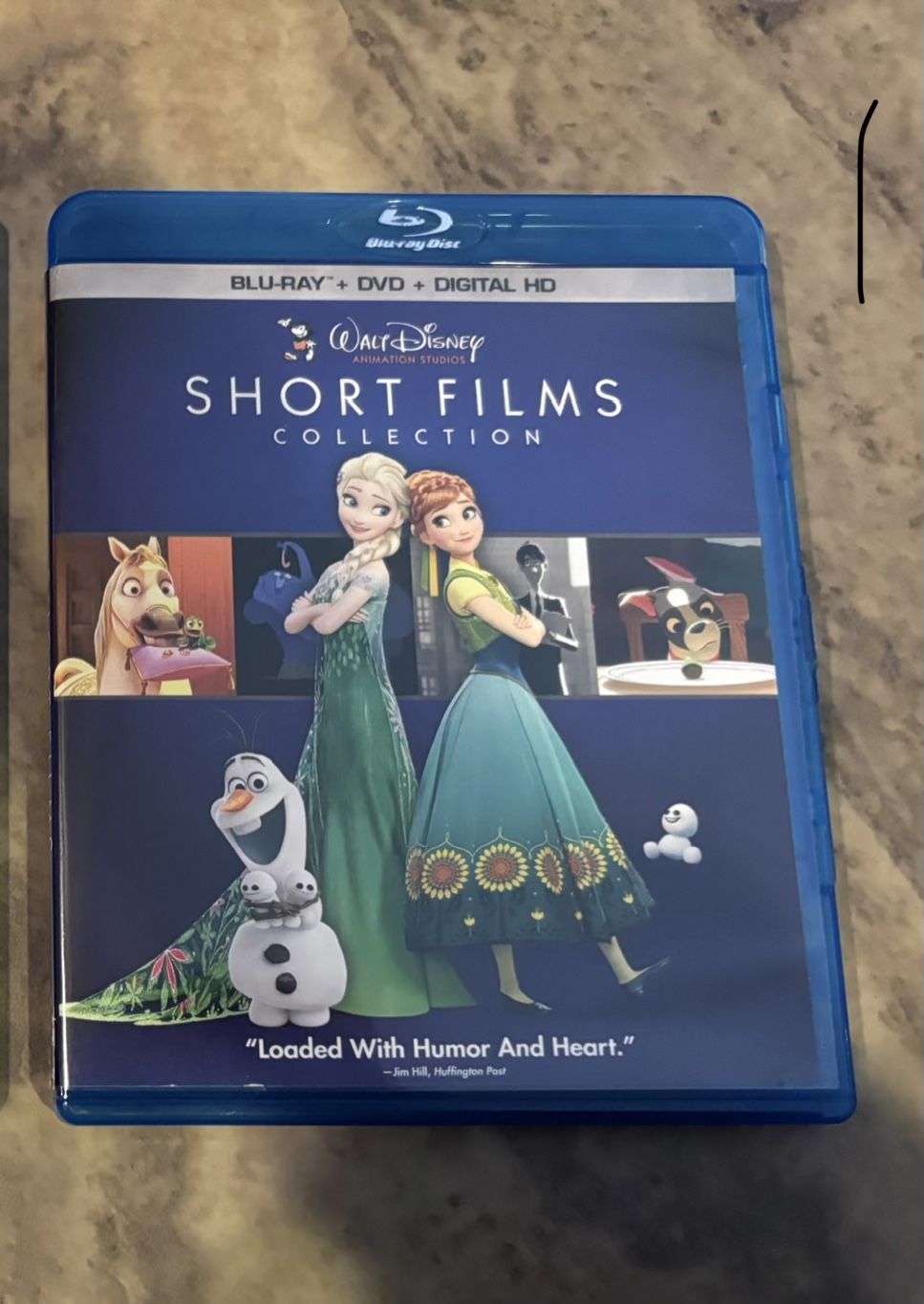 Walt Disney Short Films Collection Blue-ray & DVD