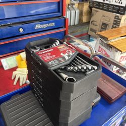 Husky BITE SAE Combination Wrench Set (10-Piece) 