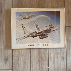 Eglin AFB F-15C Framed Print
