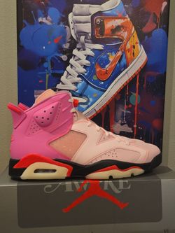 Awake NY x Air Jordan 6 Retro SP Pink Bubblegum Men's Size 12 IQ5706-600