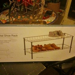 Brand New 2 Tier Shoe Rack 10 Firm Look My Post Tons Items