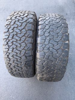 (2) 315/70R17 BFGoodrich All Terrain T/A KO2