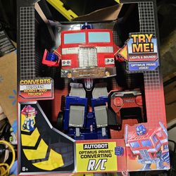 Transformers Optimus Prime R/c Converting Toy