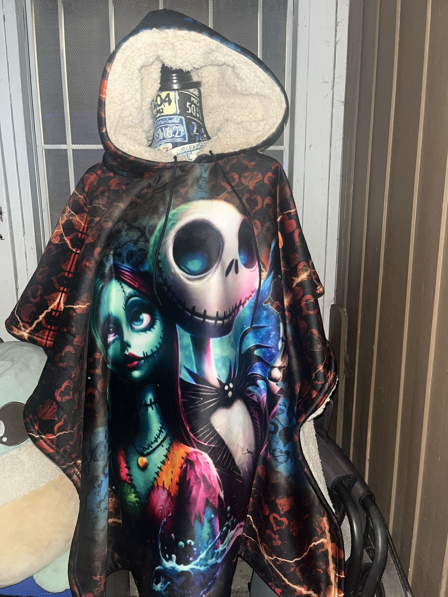 Jack And Sally Poncho