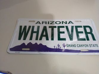 New ARIZONA Souvenir License Plate