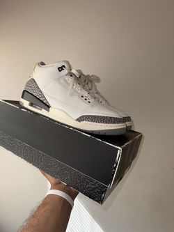 Jordan 3 White Cements 
