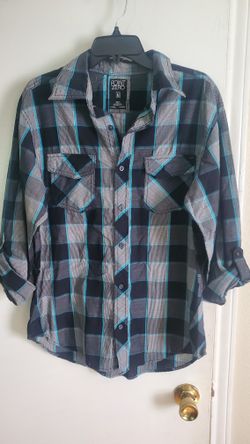 Point Zero Dress Shirt Size M