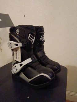 Comp 5k Fox Motorcycle kids shoes size K11 brand new