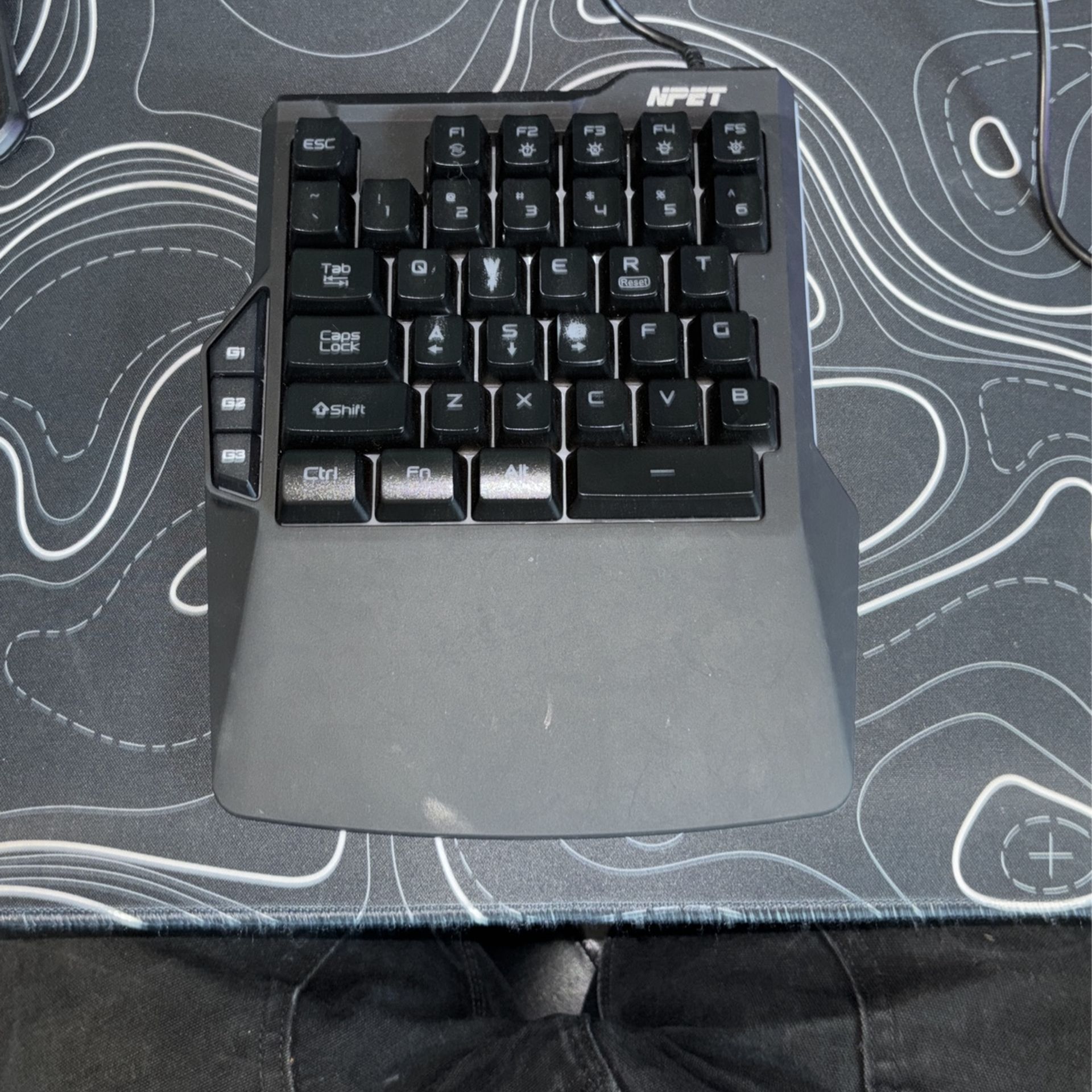 Membrane NPET GAMING half keyboard