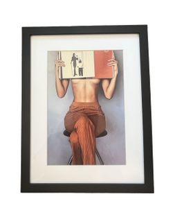 Fleetwood Mac Stevie Nicks Print 12x8 Wooden Frame 17.5x13.5 w/ Matte Border 