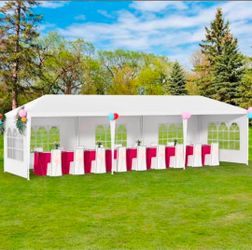 10x30 Event Canopy Tent + Removable Sidewalls, Weddings, Graduations, Partie