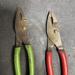 Snap on pliers set