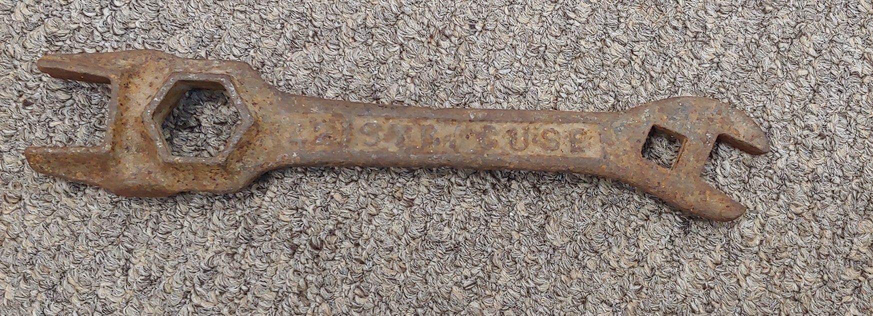 Antique Z2 SYRACISE John Deere Farm Implement Plow Tractor Wrench Tool