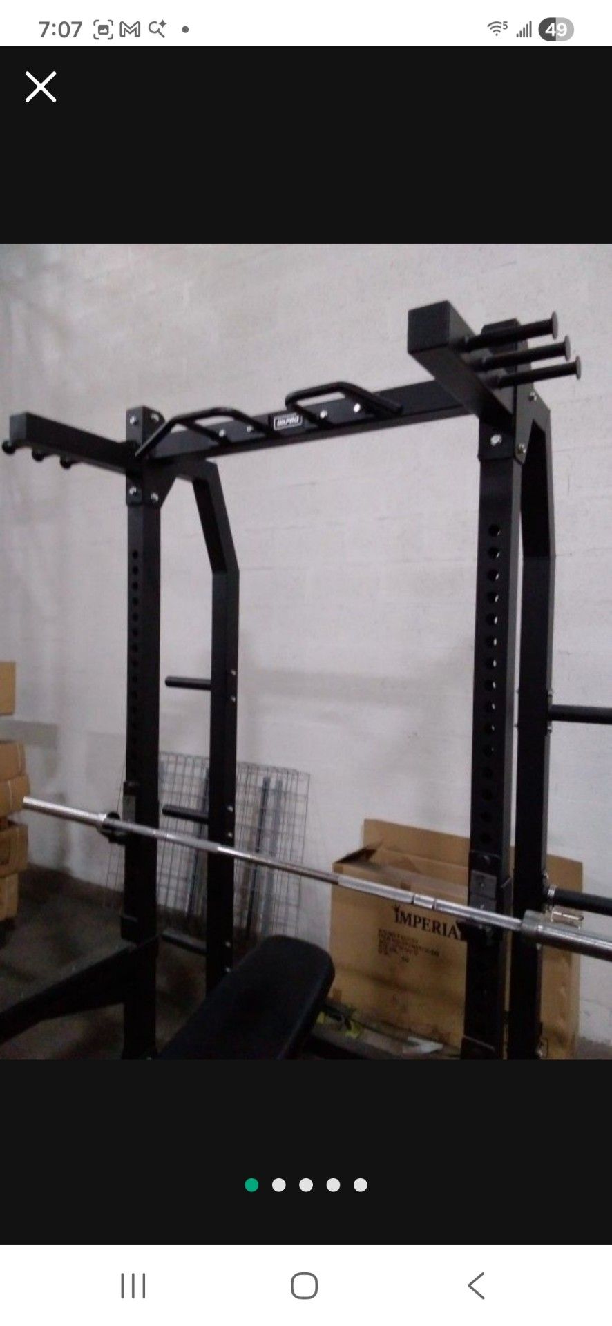 OKPRO Commercial Grade Squat Bench Press Weight Rack Brand New- Rack Only