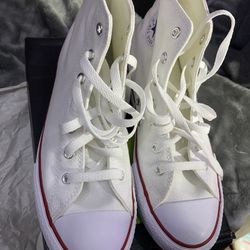 High Top White Converse