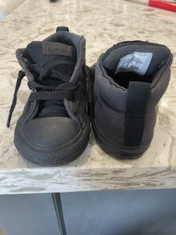 Toddler Converse Blk Size 8