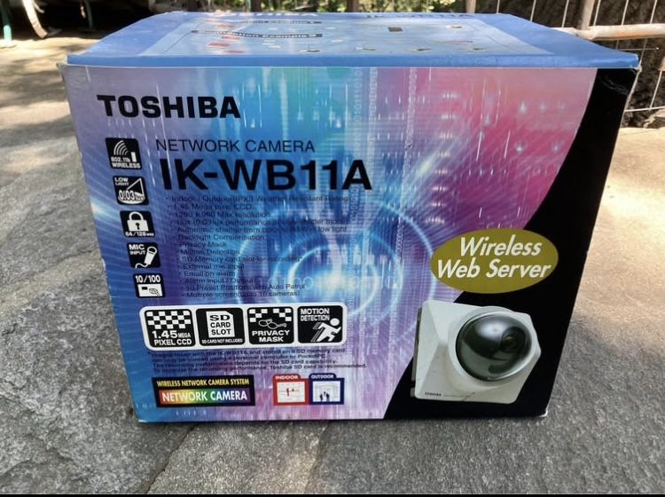 Toshiba IK-WB11A Network Camera – New in Box