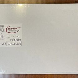 Beaver Texprint SUBLIMATION PAPER 11"x17" 110 Sheets New