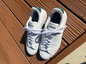 Adidas white sneakers - men’s size 11