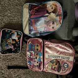 Backpacks/lunch pails 