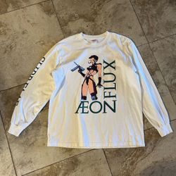 Supreme - Aeon Flux L/S Tee (SS22) - White - Medium