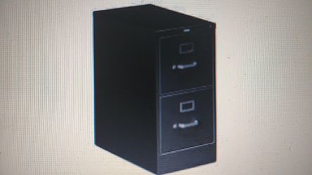 HON Two Drawer Filing Cabinet 510 Series Full Suspension Letter File Cabinet, 29 by 15 inch, Black