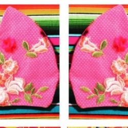 Different Folklore floral mexican face mask