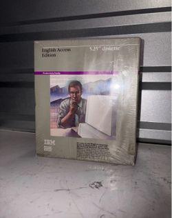 IBM 1984 Personal Decision Series Data Edition Productivity Family Book SEALED