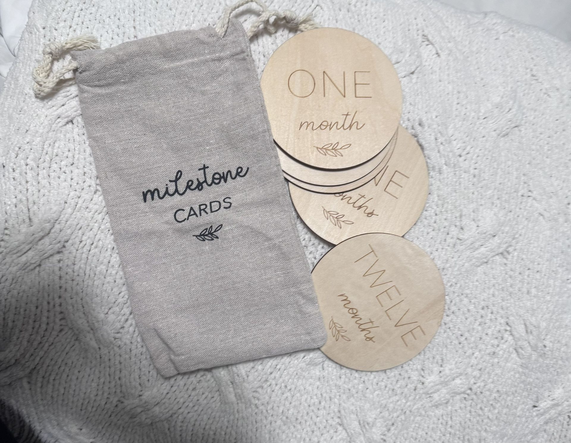 Baby Milestone Cards