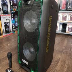 Portable 🔥Rechargeable 7800w Bluetooth Speaker 🔥Long Rechargeable 🔋+++ - 2025 - Mic Included - Usb / Aux / Sd Card