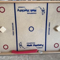Wooden Knock Hockey Board
