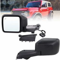Left Driver Side Mirror 2022 Ford Bronco (9 pins)