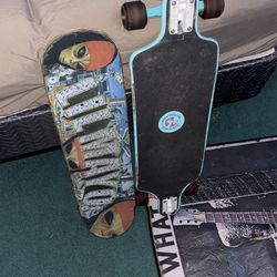 Skateboard And Long Board