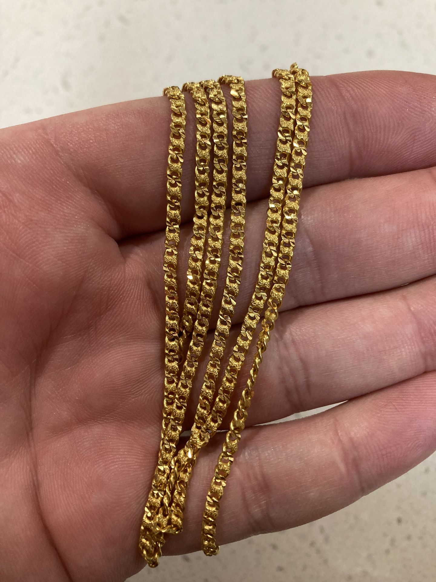 22k Gold Cuban Chain 