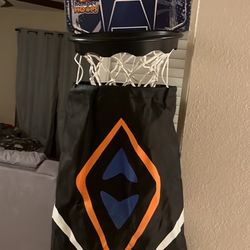 Wham-O Hamper Hoops Basketball Hoop & Hamper W/ Removable Laundry Bag Laundry