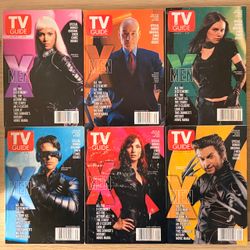 Vintage X-MEN TV Guides (Complete Set)