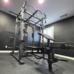 Smith Machine 2001 | Multi-Use Adj Bench | Gym Equipment | Fitness | Squat Rack | Excercise |🔴WEIGHTS AND BARBELL SOLD SEPARATELY 🔴 FREE DELIVERY 🚚