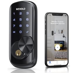 🔐 Revolo Smart Door Lock – 5-in-1 WiFi Keyless Deadbolt