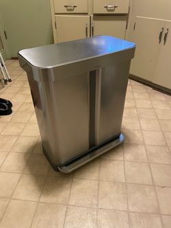 Simple Human 58L - Dual Compartment Trash Can