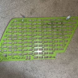 3rd Gen 4runner Outbound Nevada Molle panel for rear window 