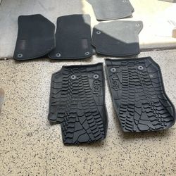 2 Door Jeep Wrangler floor Mats