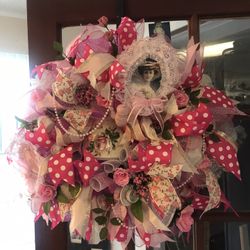 Vintage Tea Wreath 