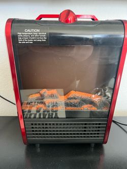 Fire place personal heater