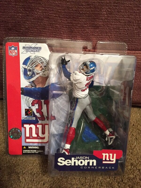 Giants Jason Sehorn corner back